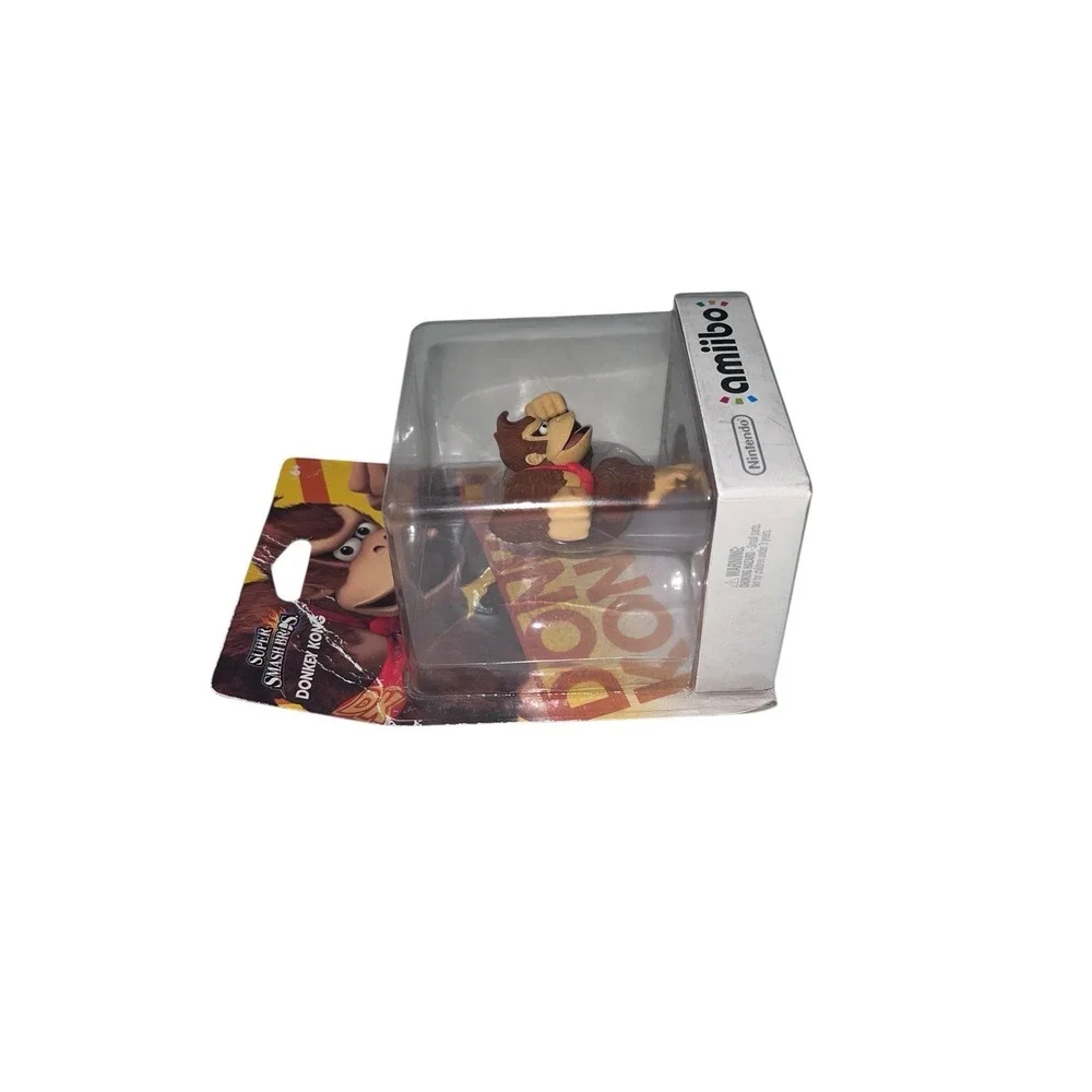 Nintendo Amiibo Donkey Kong Figure For Super Smash Bros Game On Wii U